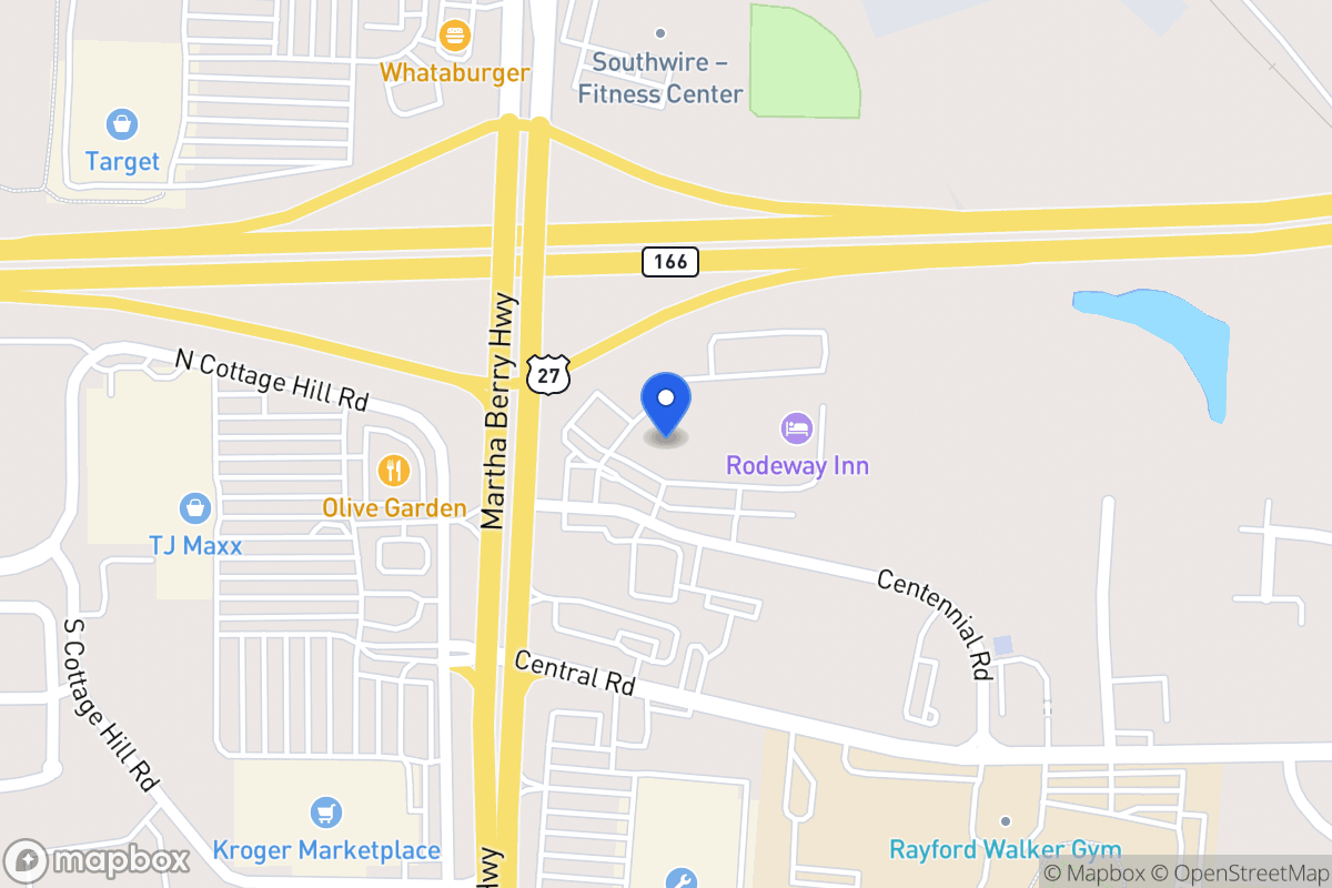 Map of 140 Centennial Dr