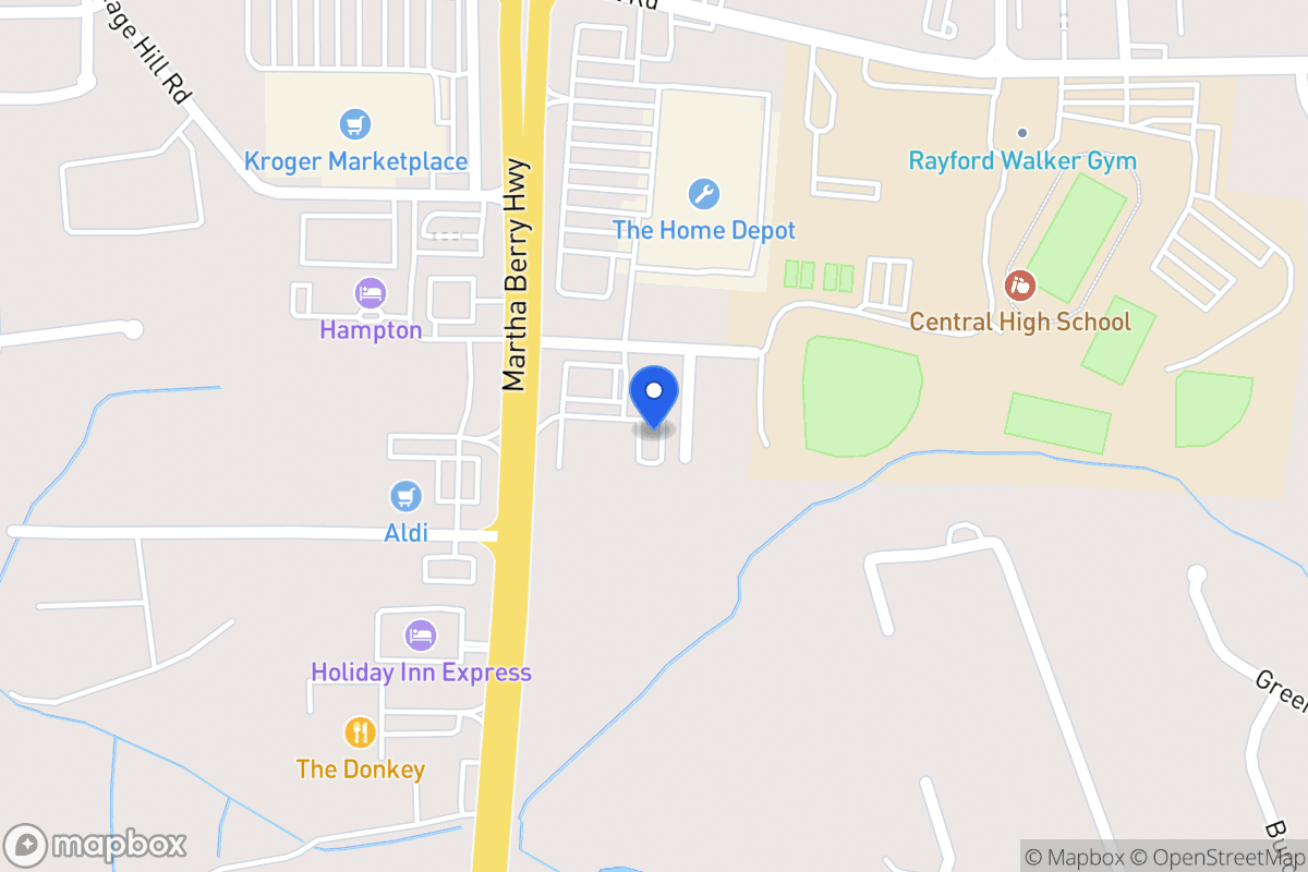 Map of 45 Mary Ella Dr