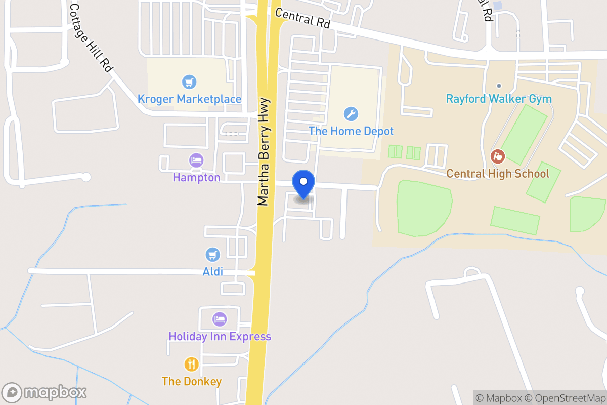 Map of 1462 S 27 Hwy