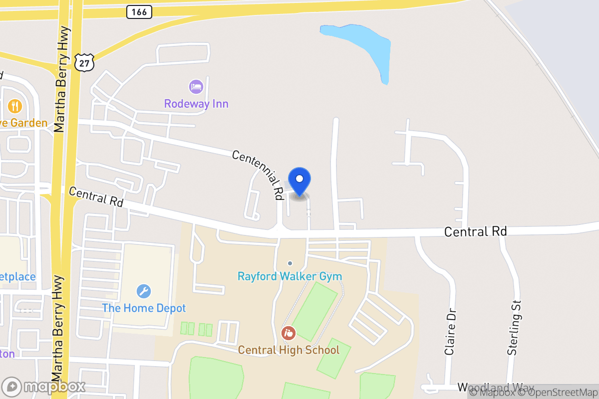 Map of 300 Centennial Dr