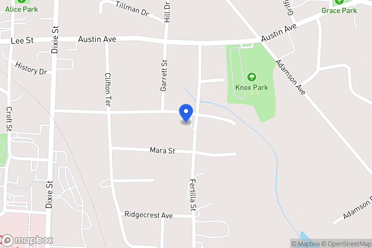 Map of 710 Fertilla St