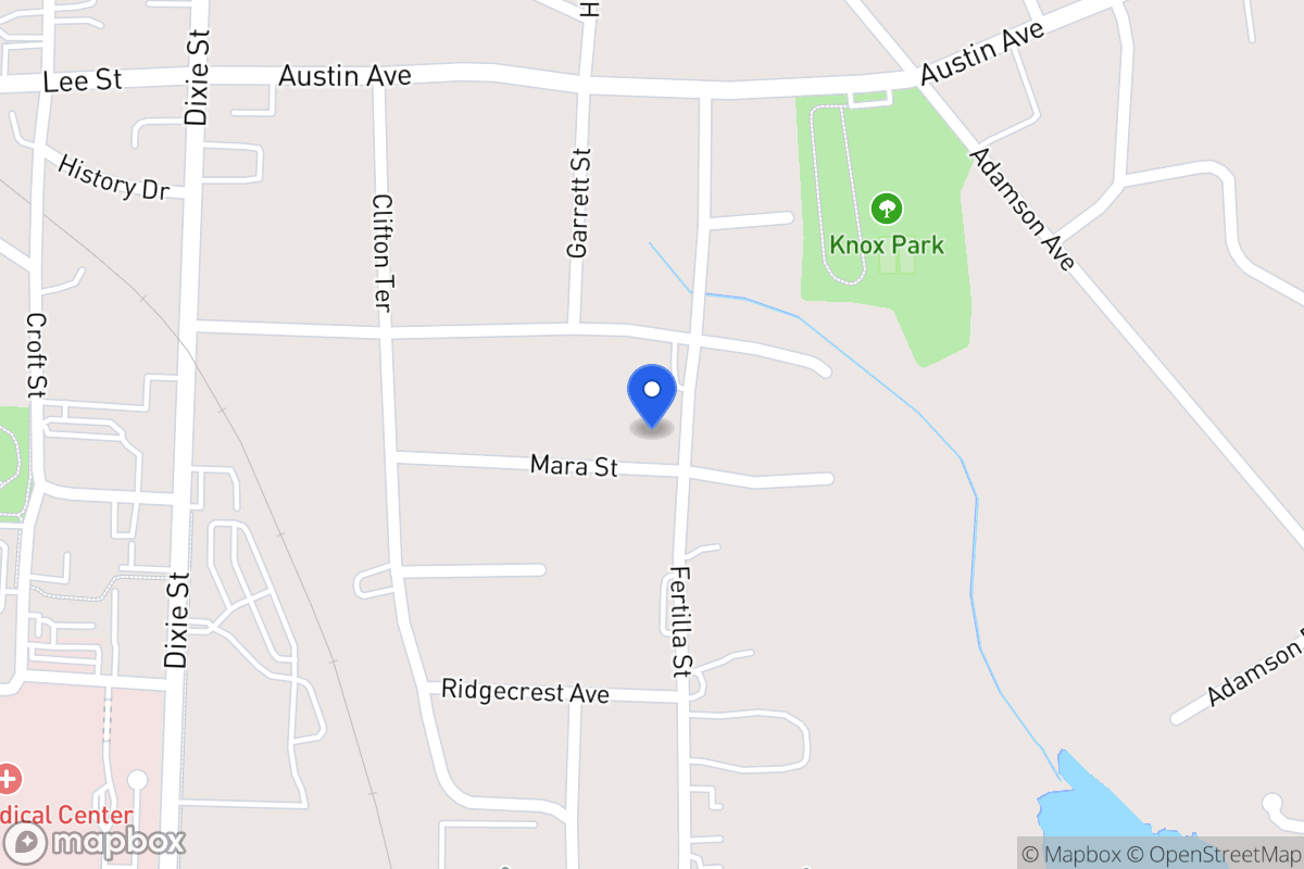 Map of 210 Mara St