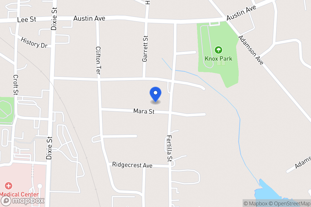 Map of 206 Mara St