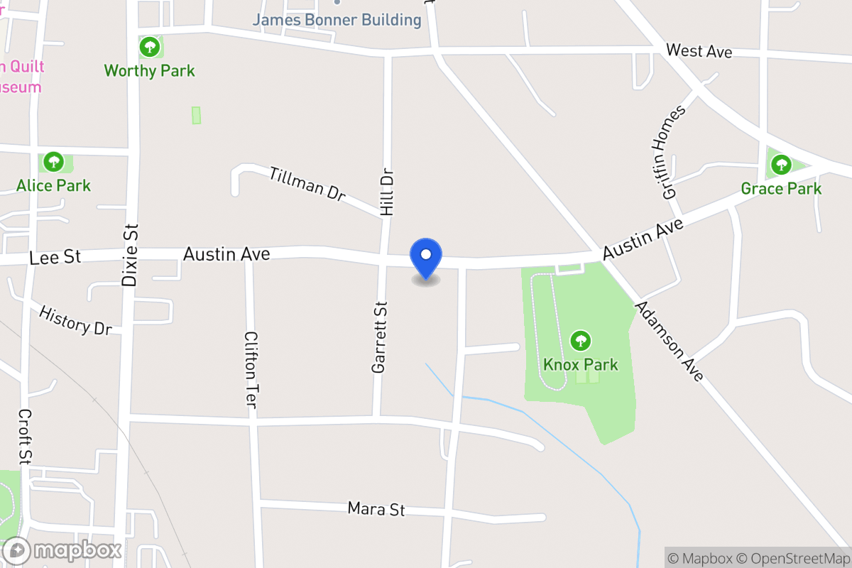 Map of 305 Austin Ave