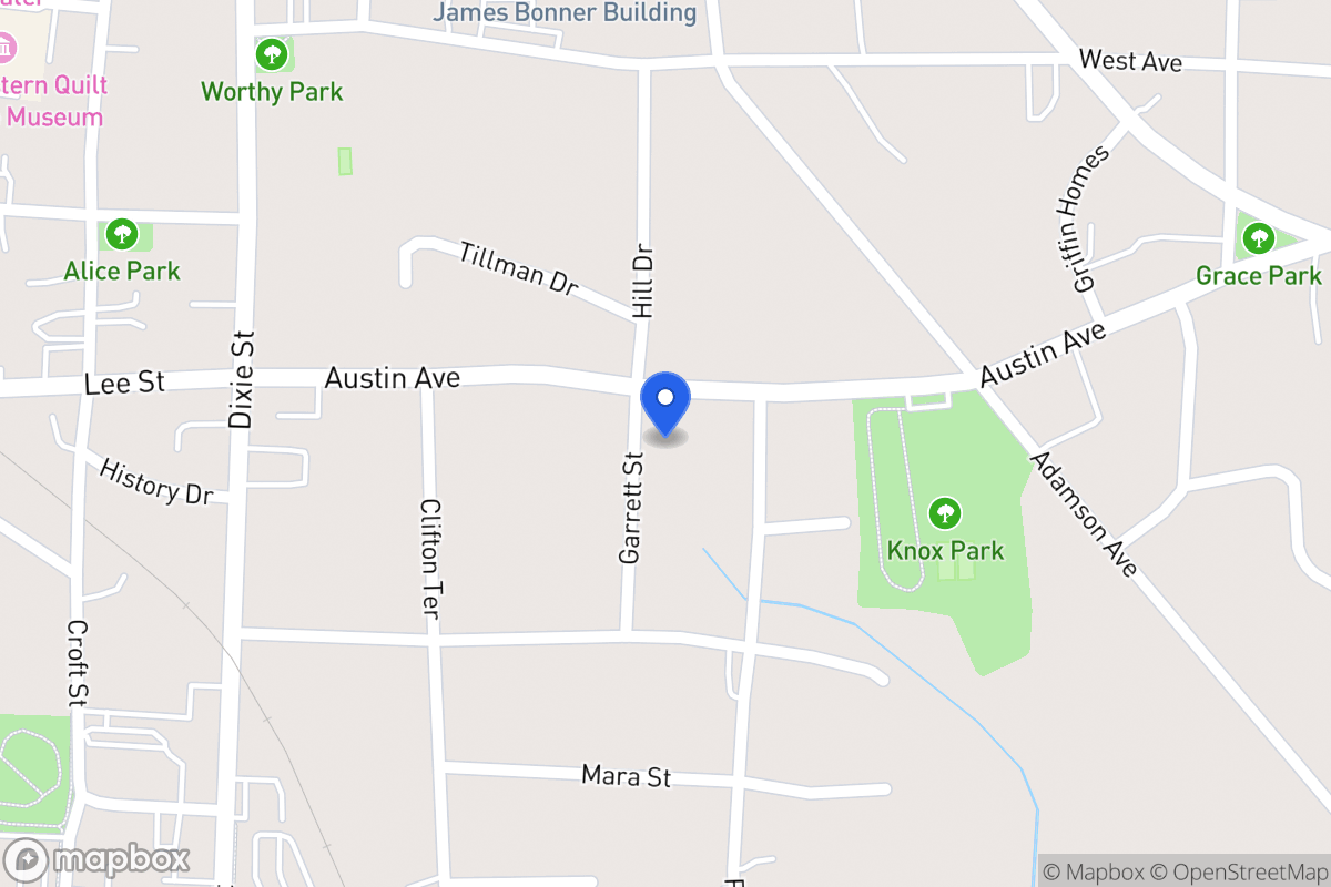 Map of 108 Garrett St