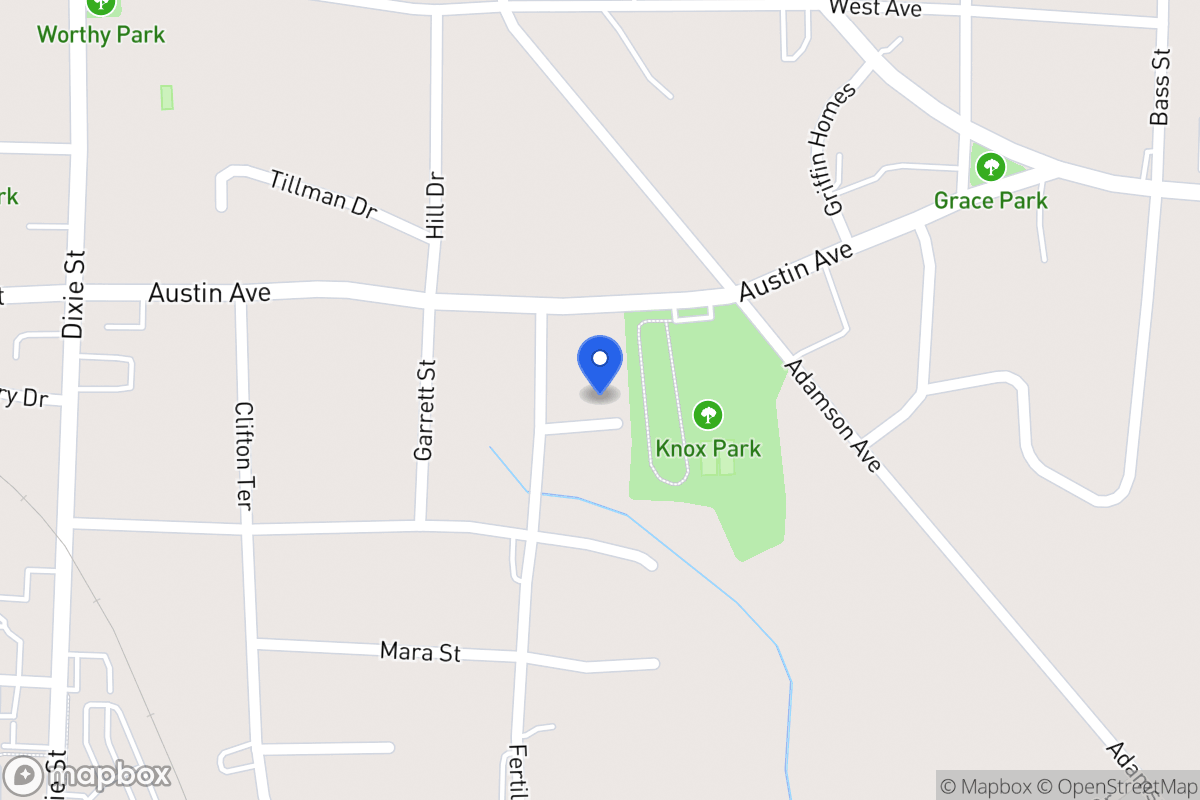 Map of 109 Akin St