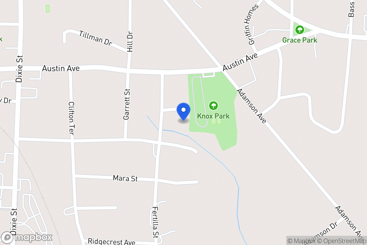 Map of 10 1/2 Akin St