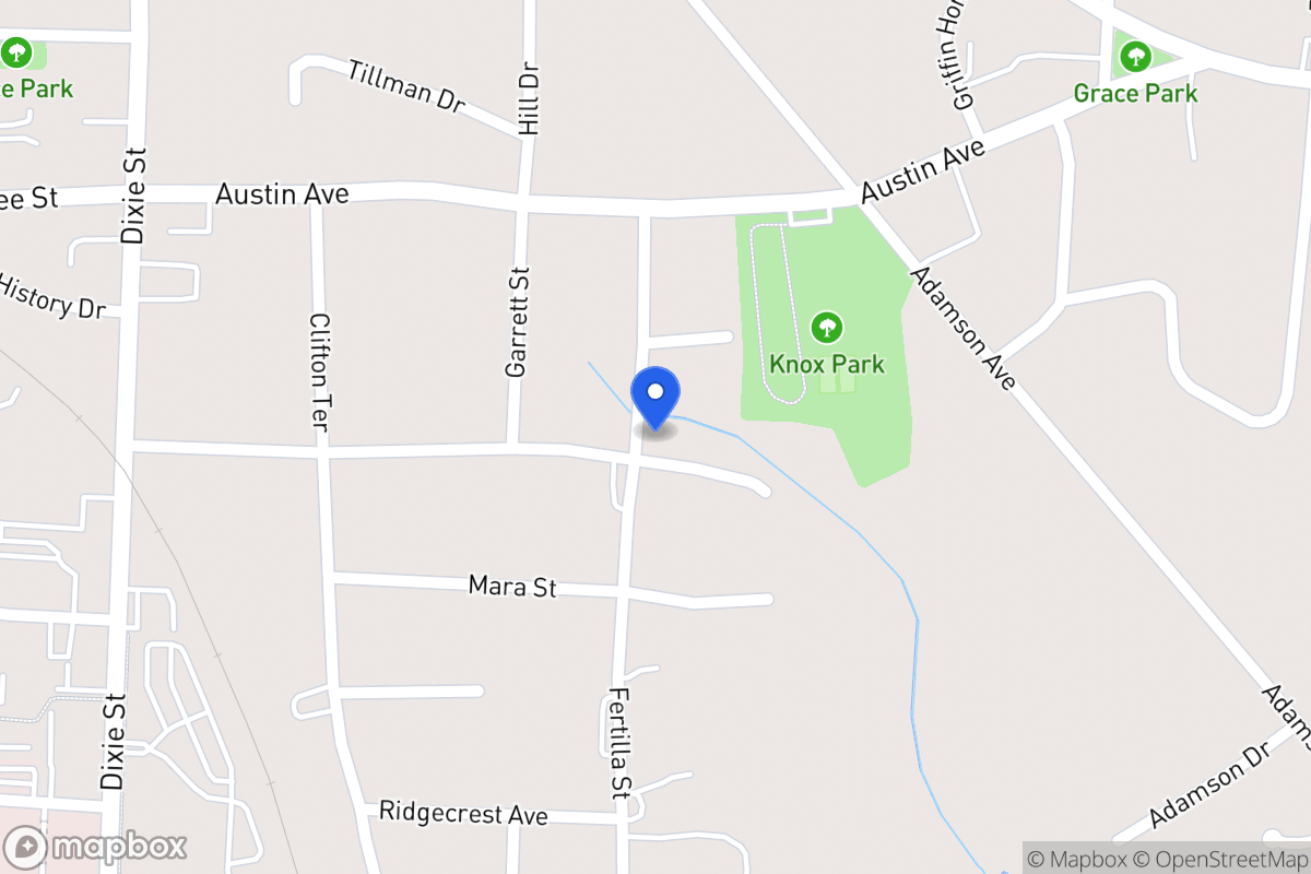 Map of 402 Harmon Ave