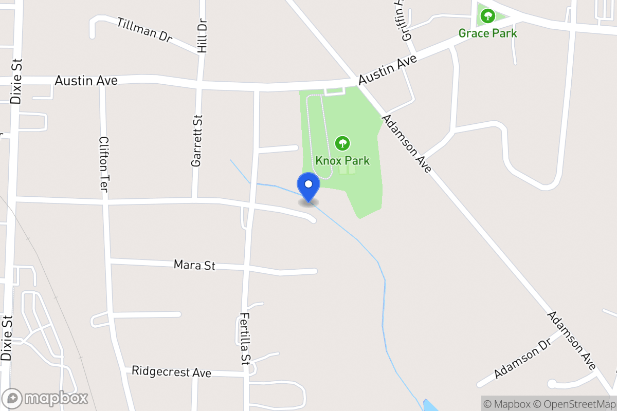 Map of 408 Harmon Ave