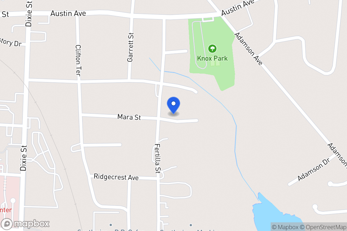 Map of 104 Sinclair St