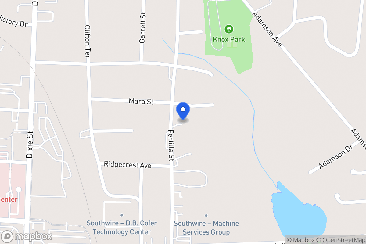 Map of 623 Fertilla St