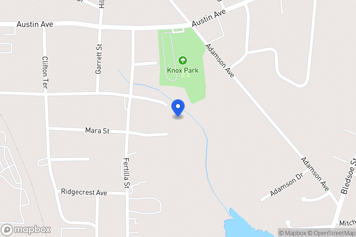 Map of Sinclair St