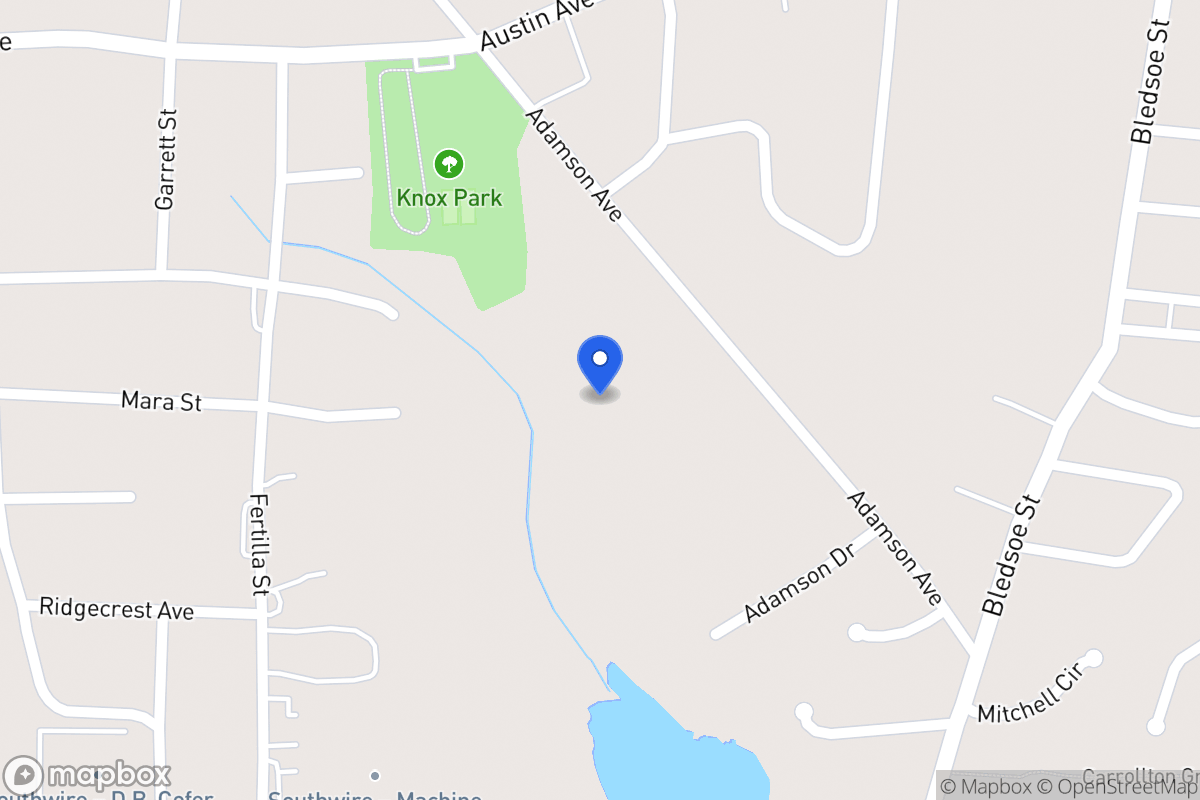 Map of Adamson Ave
