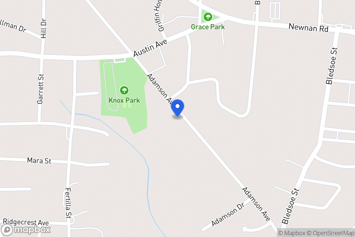 Map of 407 Adamson Ave