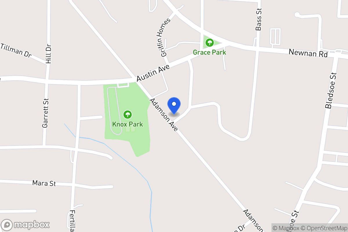 Map of 322 Adamson Ave