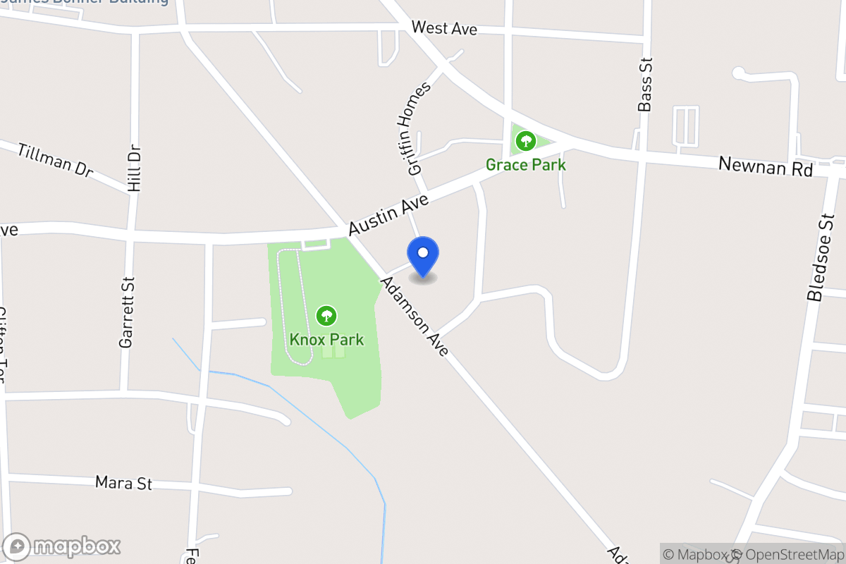 Map of 316 Adamson Ave