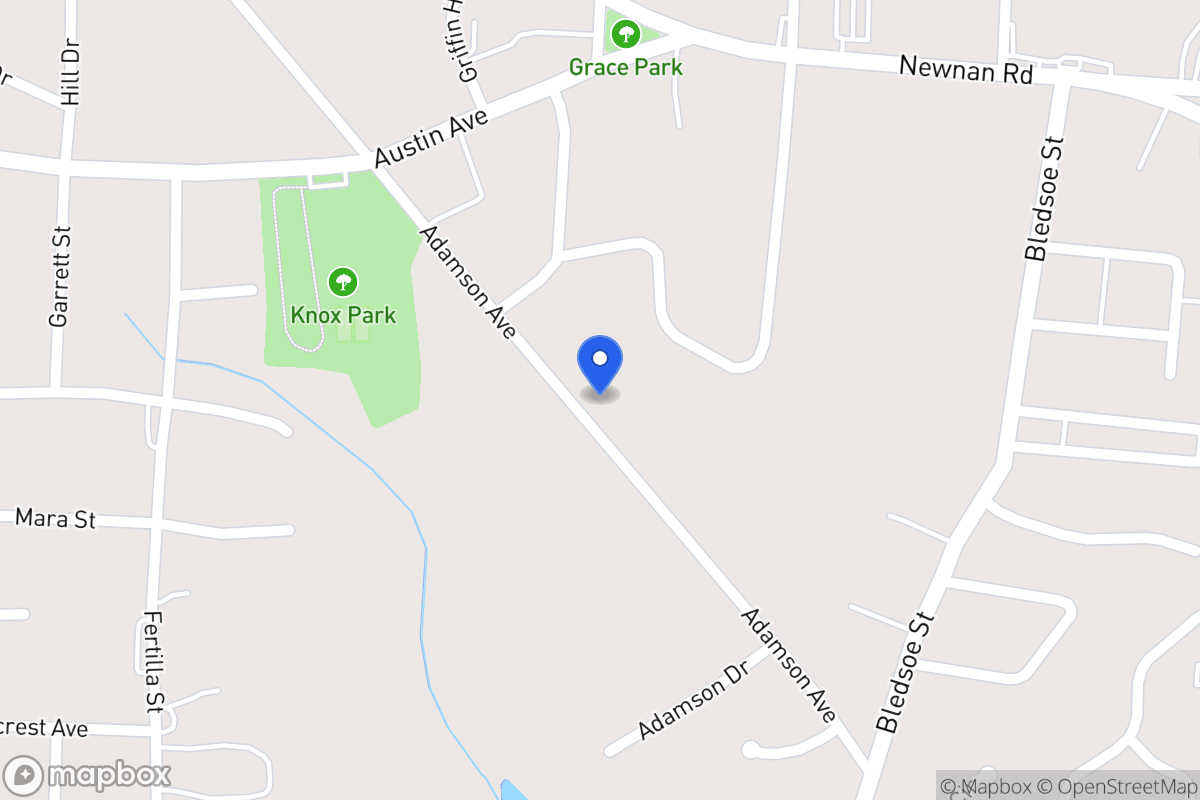 Map of 422 Adamson Ave
