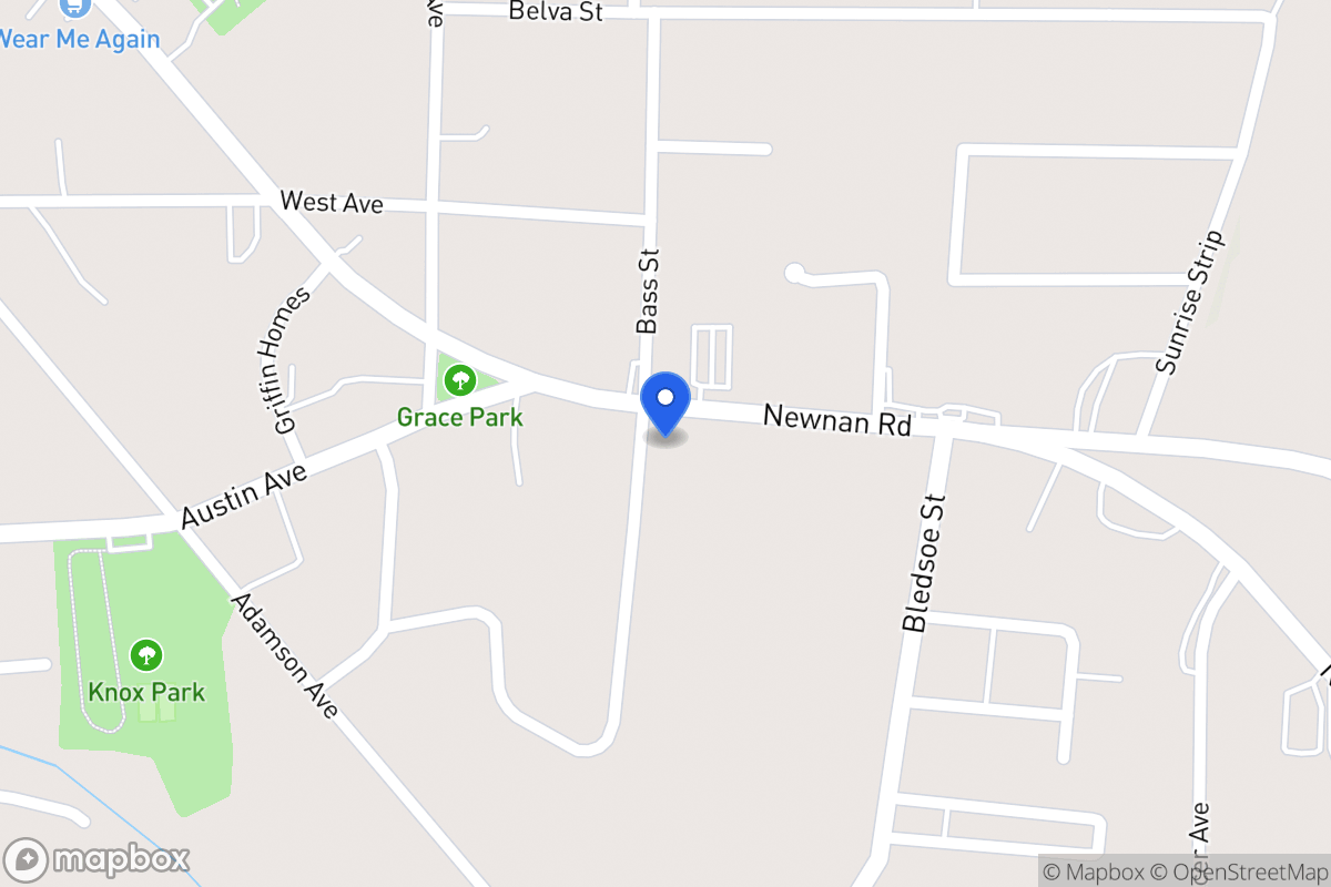 Map of 401 Newnan Rd