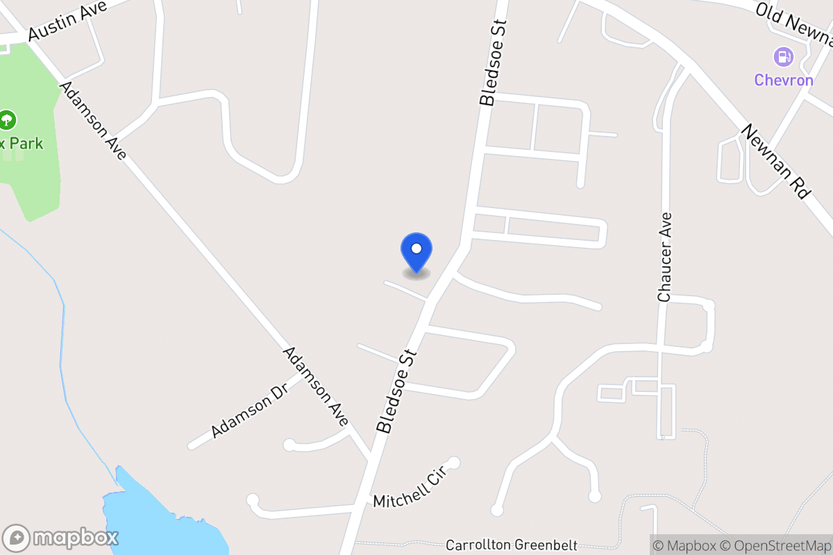 Map of 301 Bledsoe St