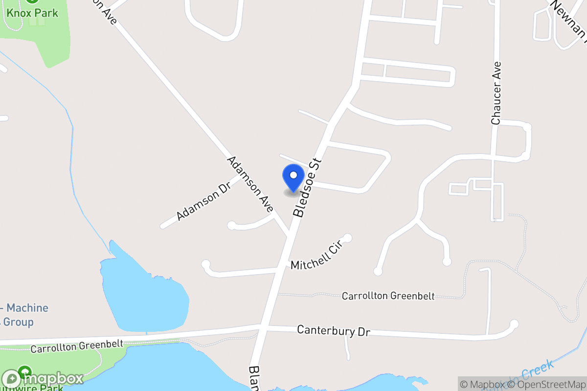 Map of 319 Bledsoe St