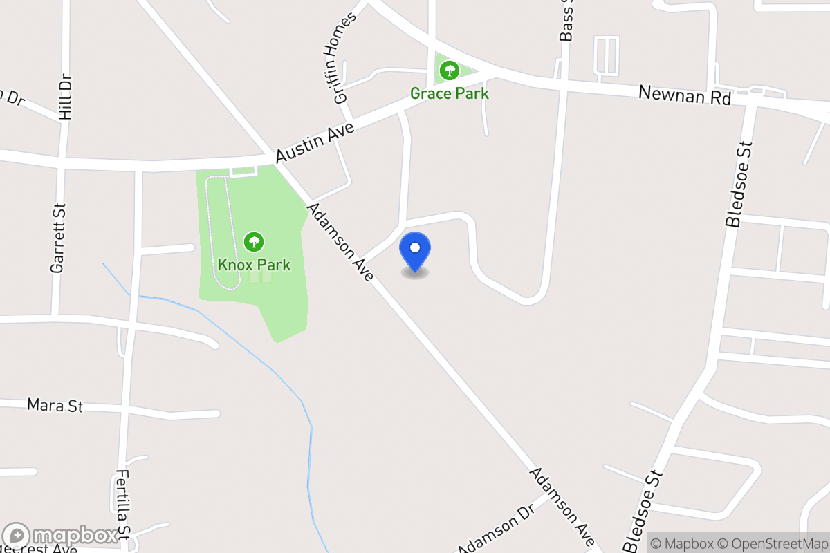 Map of 406 Adamson Ave