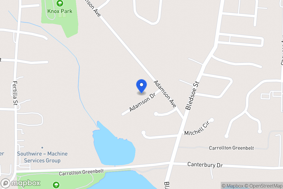 Map of 121 Adamson Dr