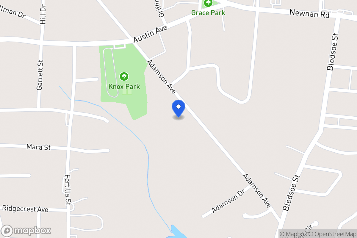 Map of 423 Adamson Ave