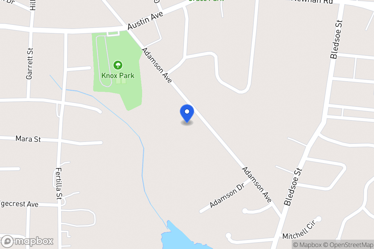 Map of 427 Adamson Ave