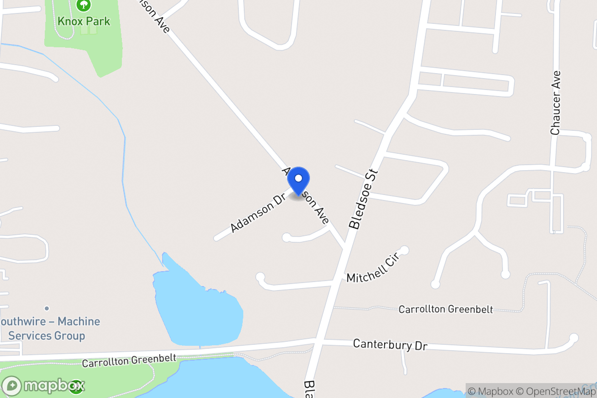 Map of 102 Adamson Dr