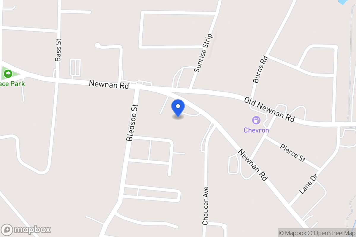Map of 529 Newnan Rd