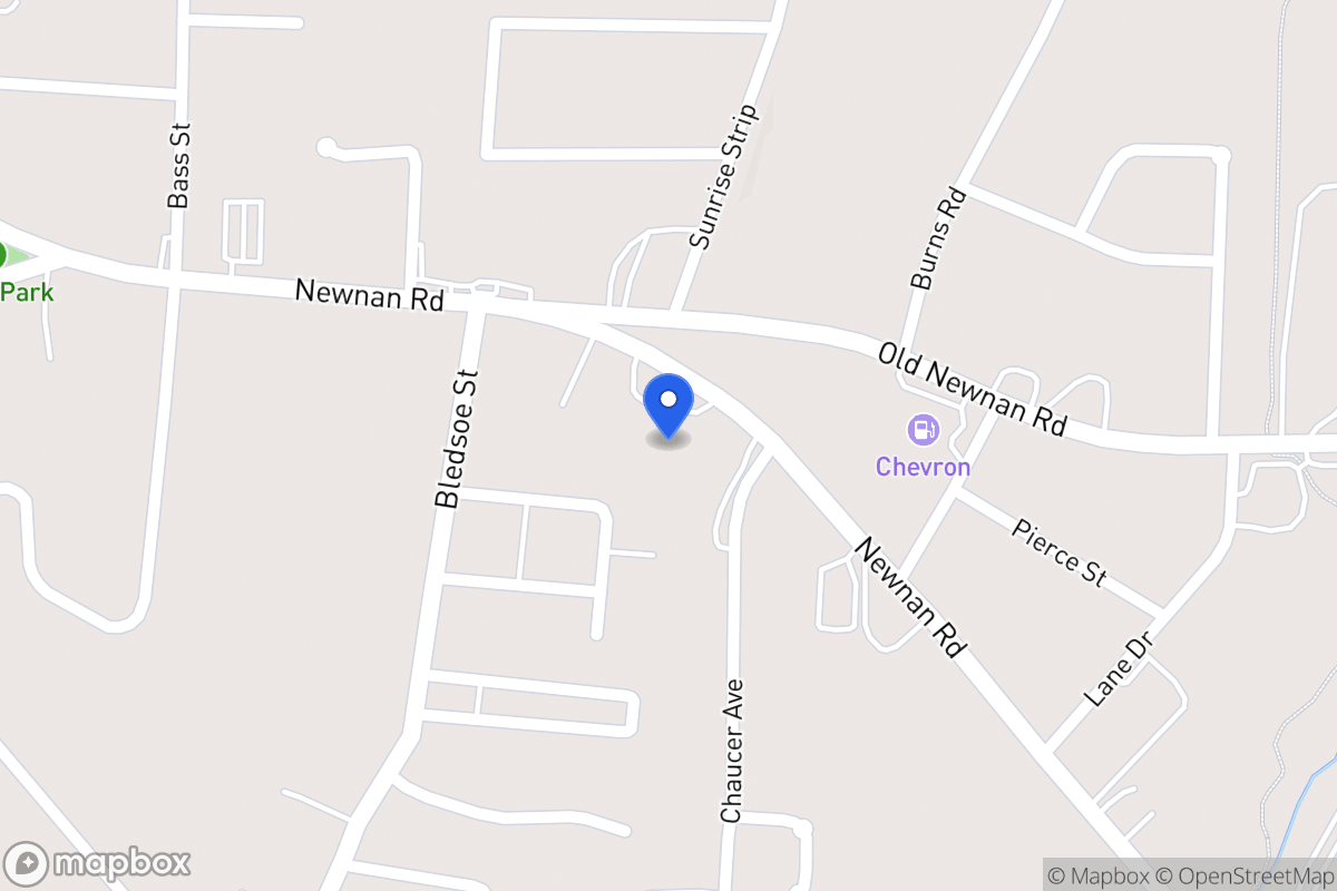 Map of 535 Newnan Rd