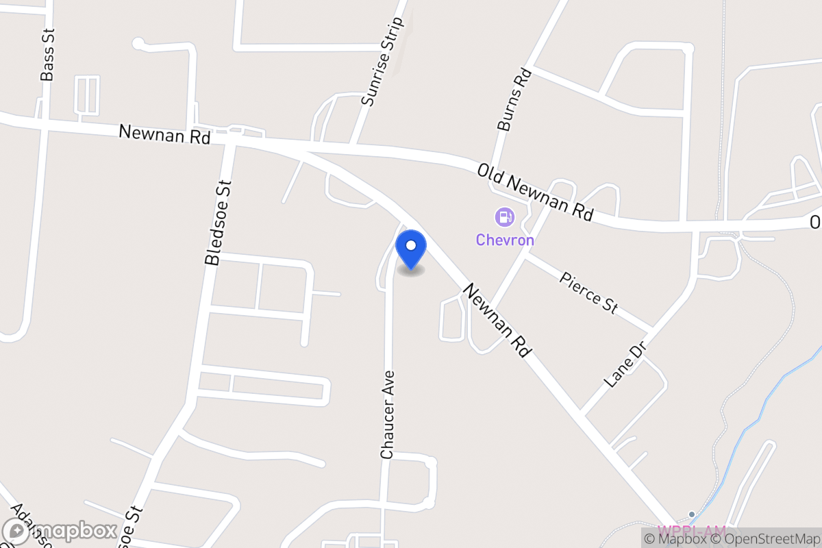 Map of 561 Newnan Rd