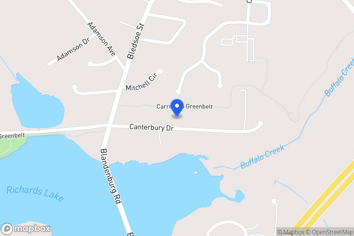 Map of 118 Canterbury Dr