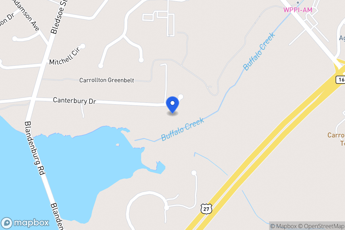 Map of 143 Canterbury Dr