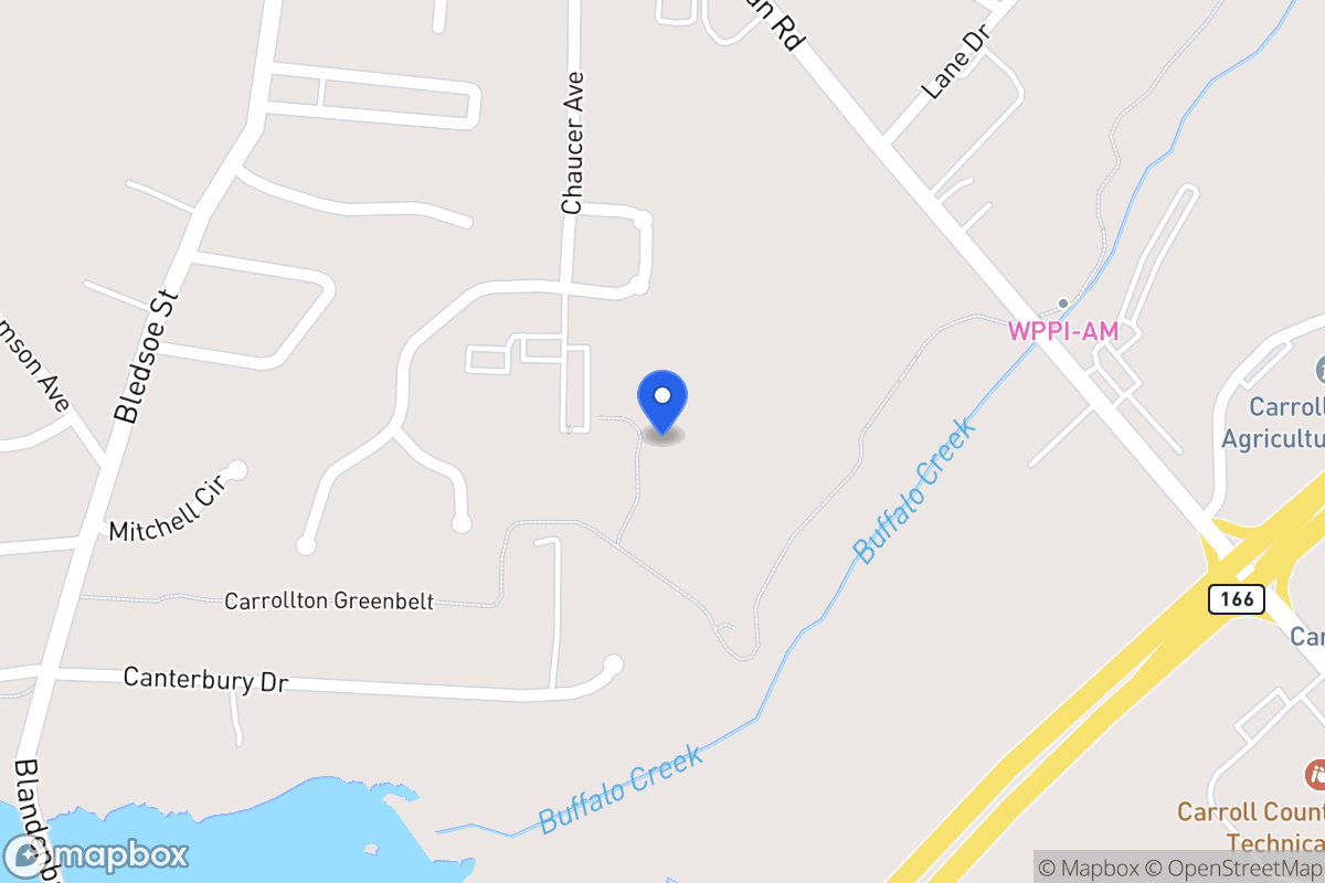 Map of Chaucer Ln