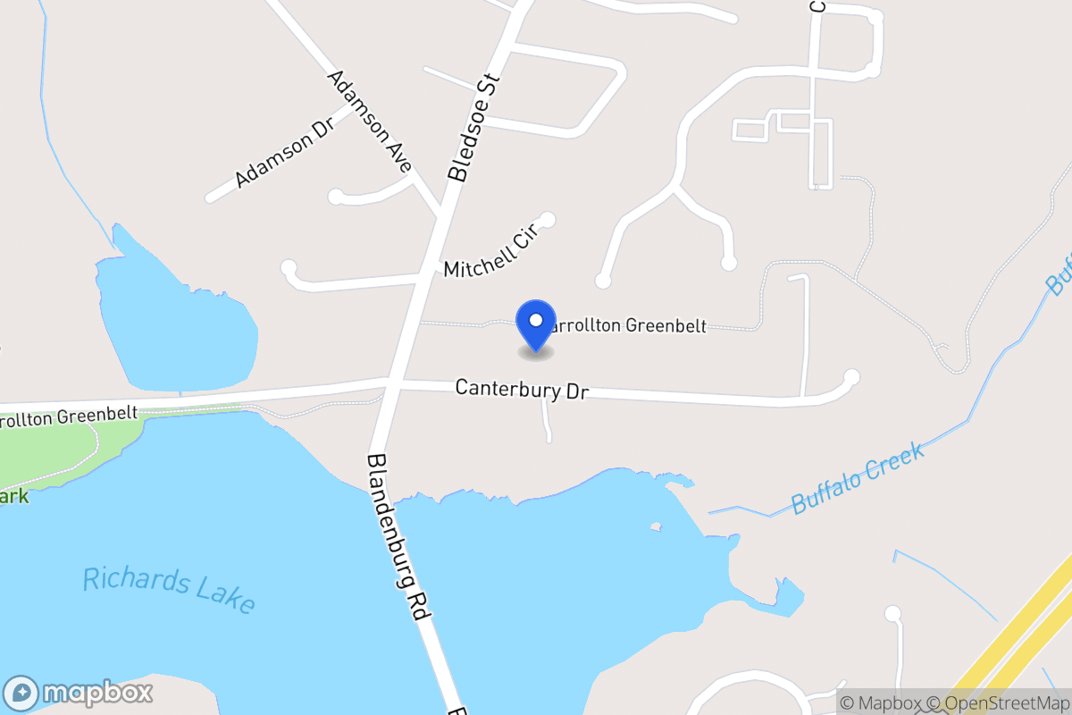 Map of 114 Canterbury Dr