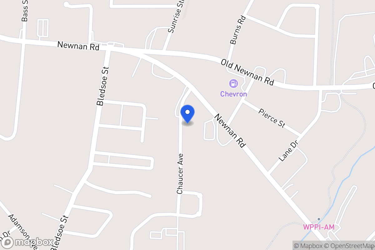 Map of 121 Chaucer Ln