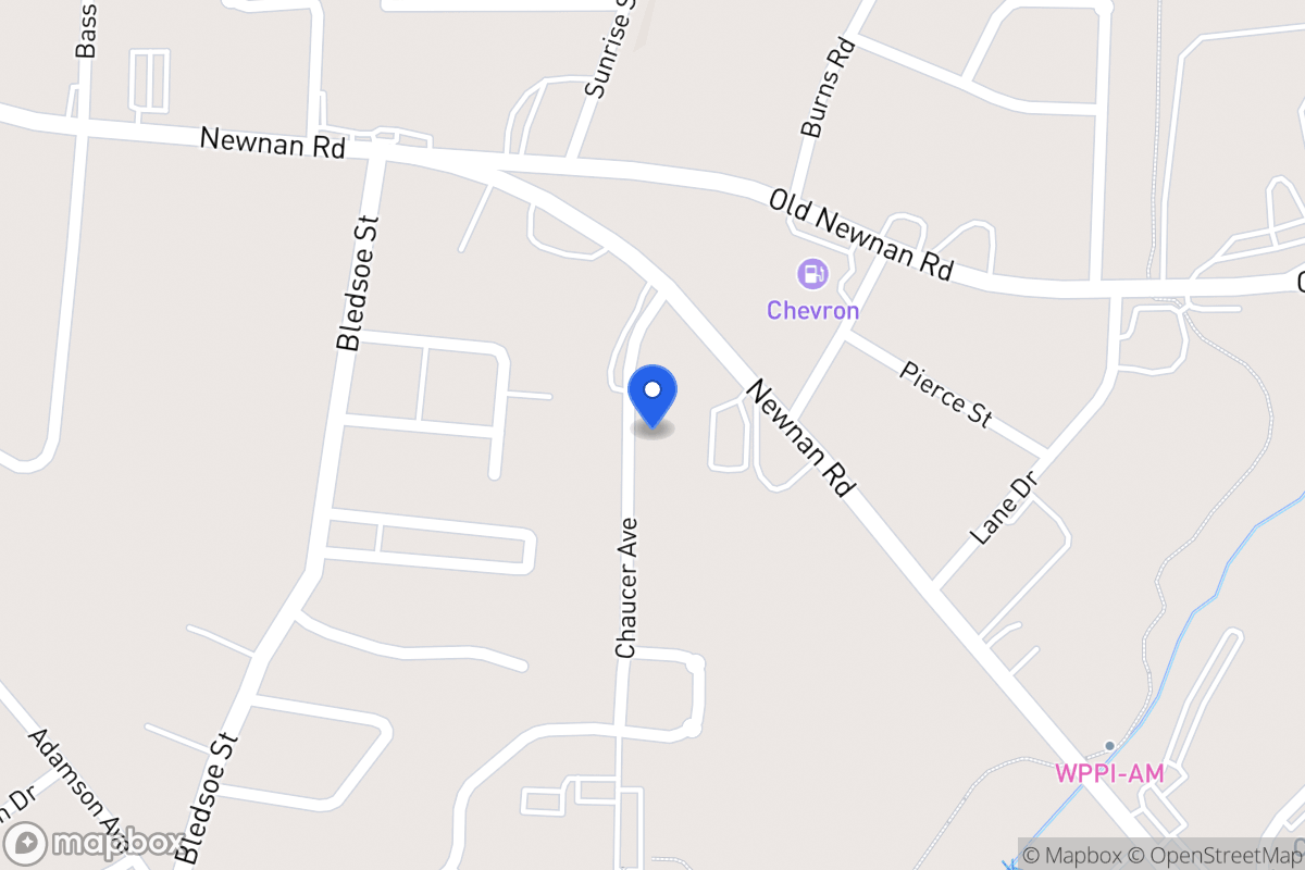 Map of 123 Chaucer Ln