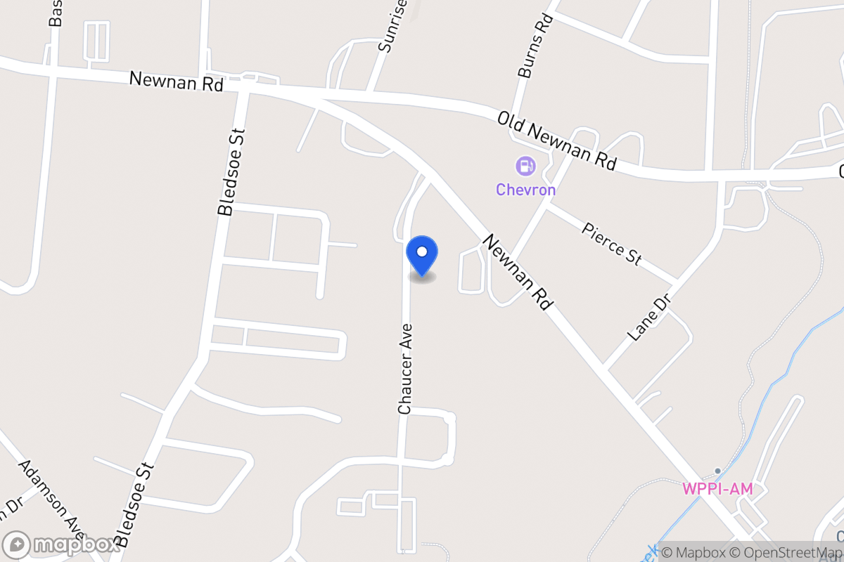 Map of 125 Chaucer Ln