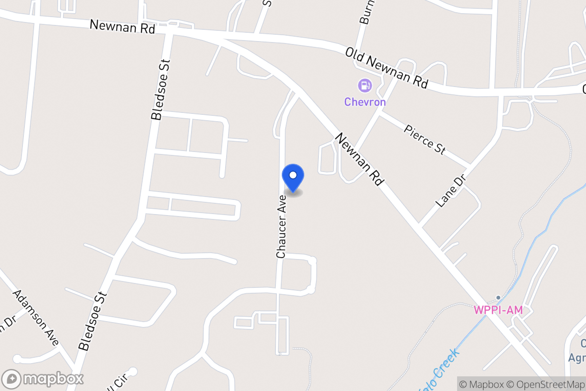 Map of 133 Chaucer Ln