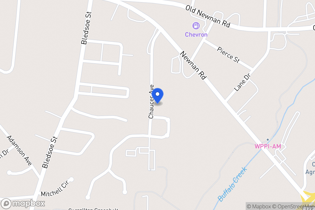 Map of 143 Chaucer Ln