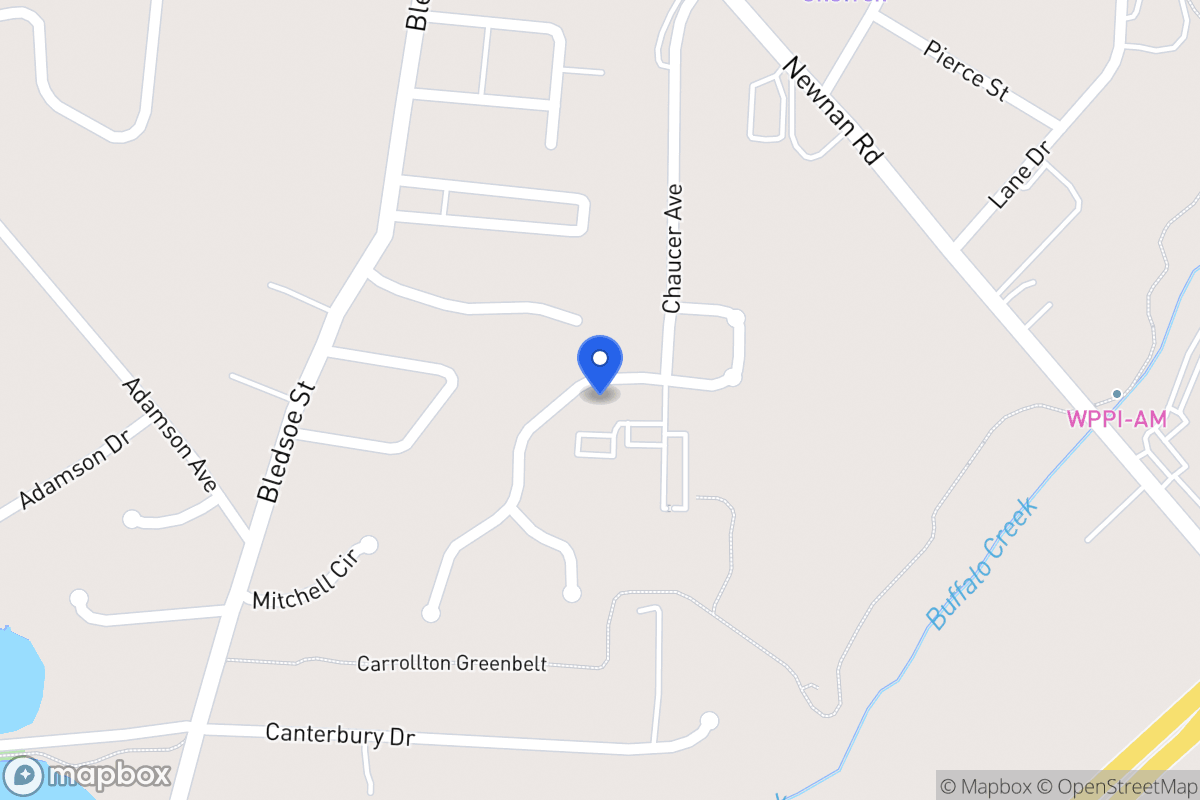 Map of 105 Laney Dr