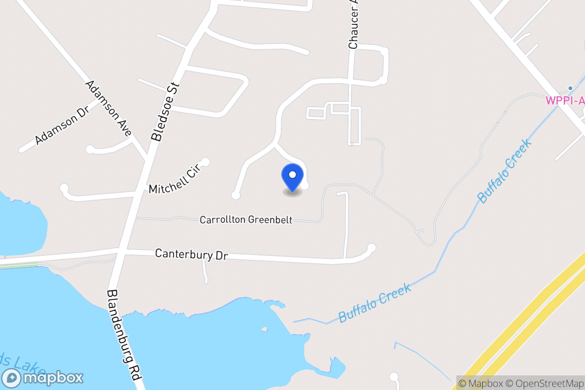 Map of 114 Theseus Ct
