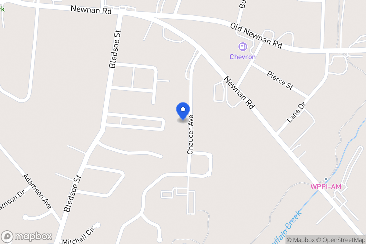 Map of 136 Chaucer Ln