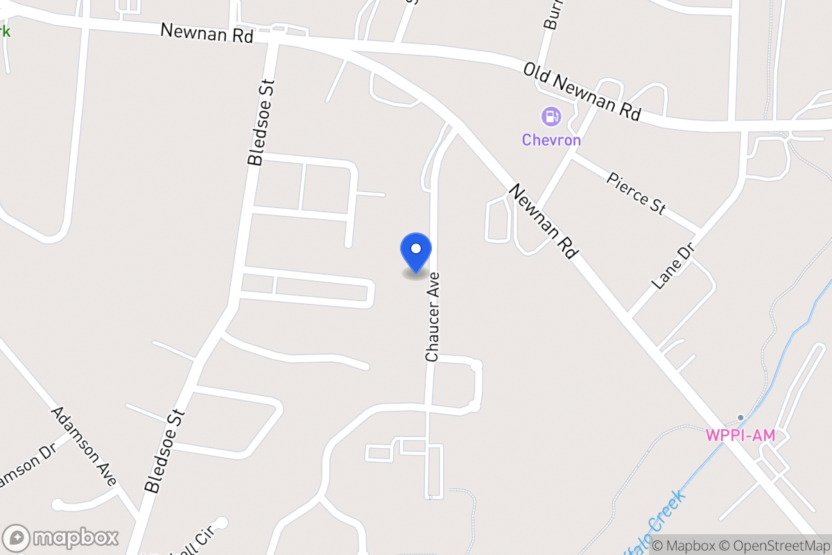Map of 134 Chaucer Ln