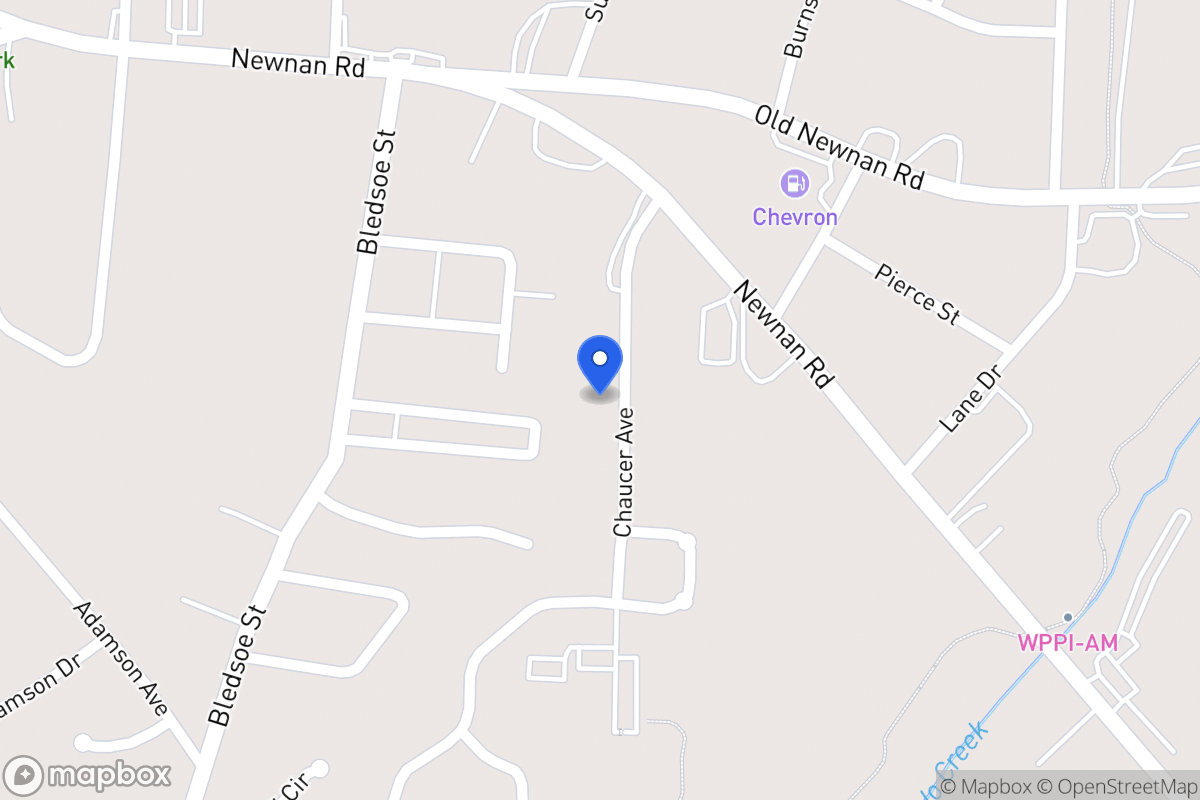 Map of 132 Chaucer Ln