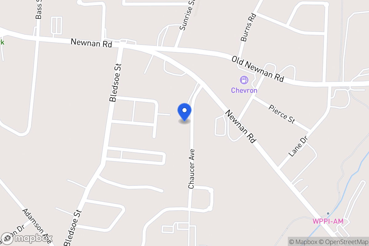 Map of 122 Chaucer Ln