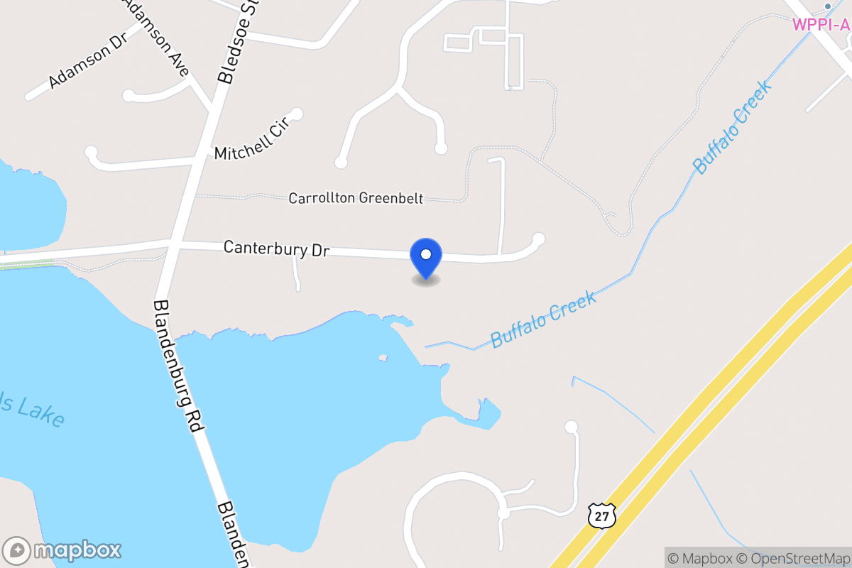 Map of 137 Canterbury Dr