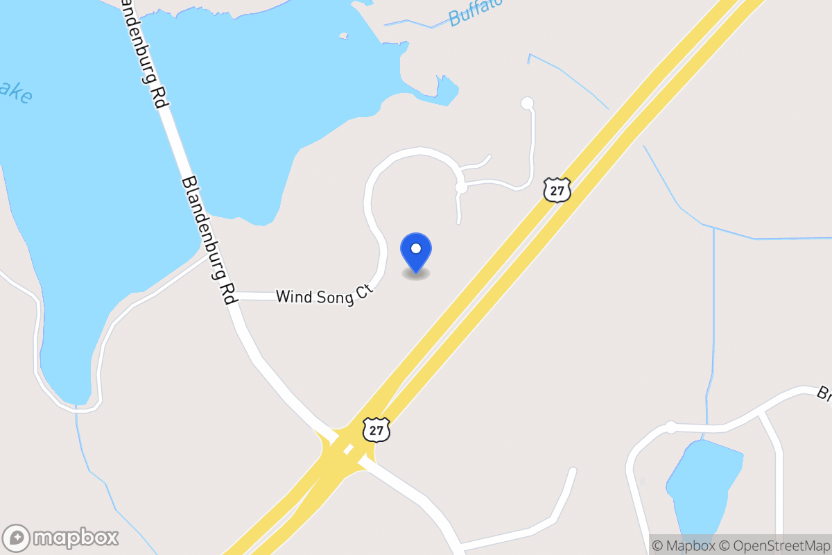 Map of 111 Windsong Ct