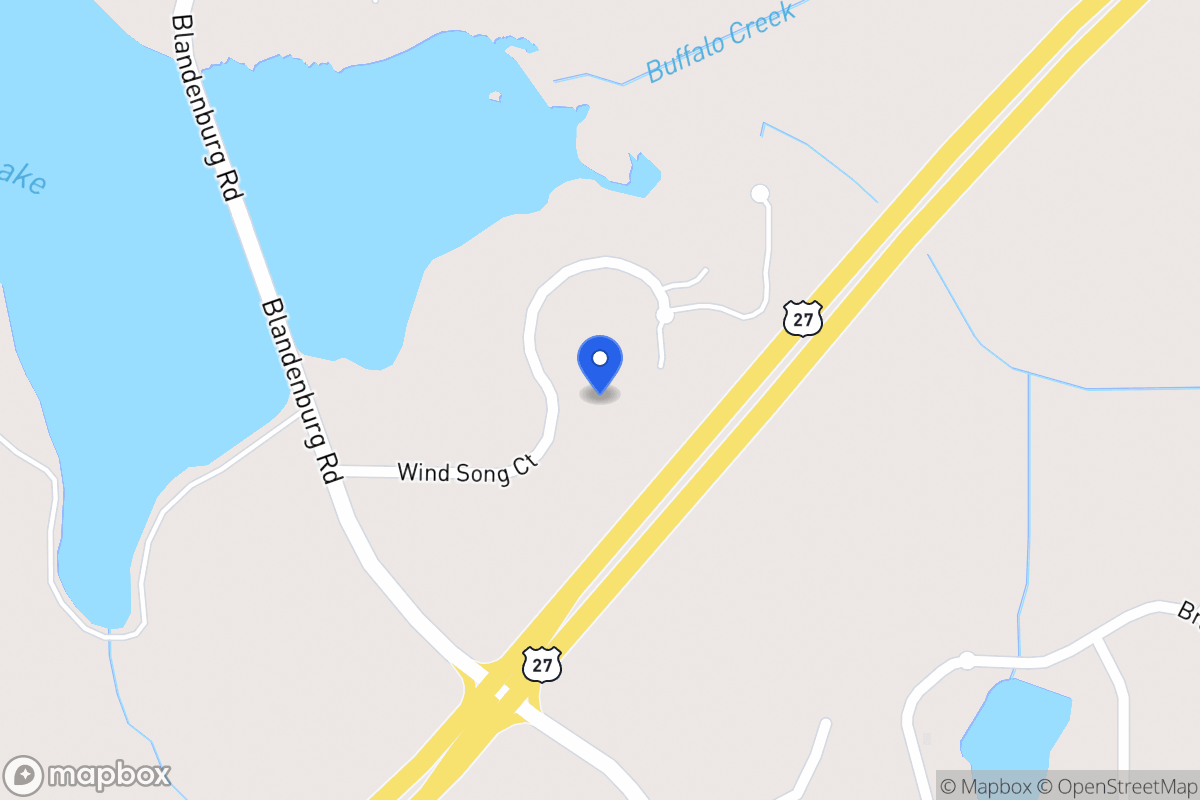Map of 113 Windsong Ct